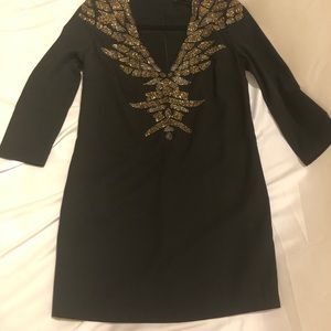 Black/Gold Marciano Dress